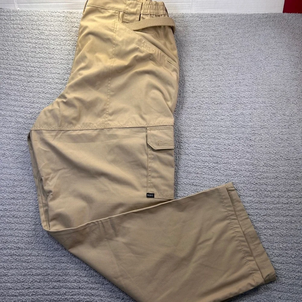 5.11 Tactical Taclite NWTPro Pant 44x32 Khaki Cargo Gorpcore Workwear Hiking